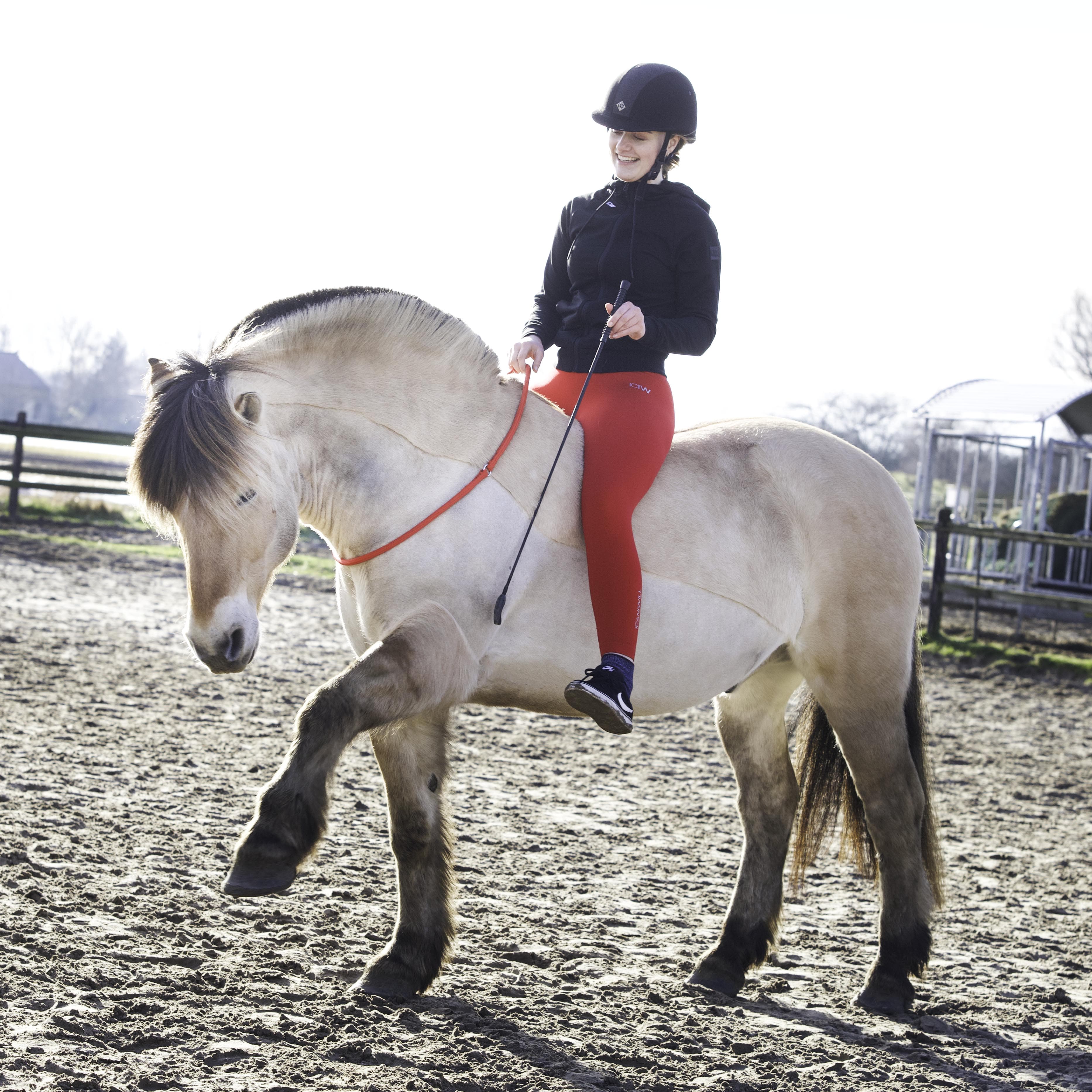 Red ring-Free Riding Neckropes-FR Equestrian