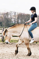 Black ring-Free Riding Neckropes-FR Equestrian
